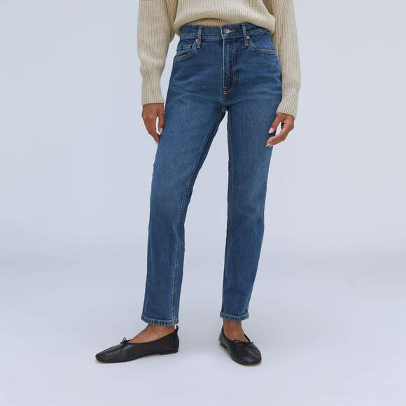 Everlane The Original Cheeky® Jean Blue Base - Size 25 - Picture 1 of 1